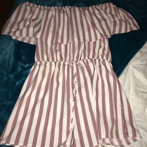 Striped Romper